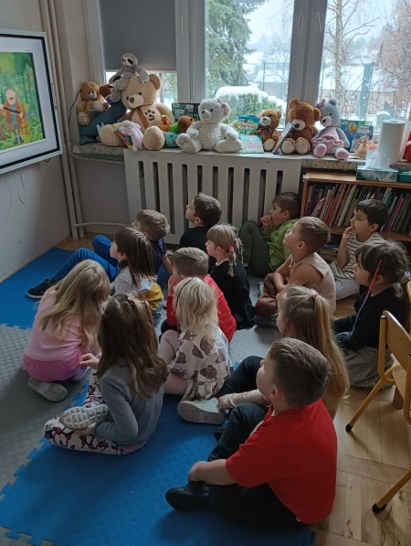 Dzień Pluszowego Misia w grupie 5/6-latków