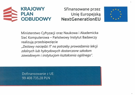 Nowy sprzęt w szkole