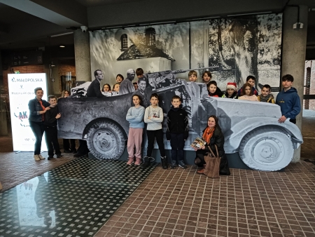 Wycieczka mikołajkowa klas 4-7 