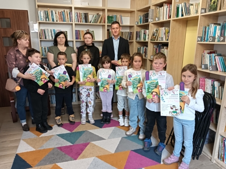„Pasowanie na Czytelnika” w Miejsko-Gminnej Publicznej Bibliotece w Skale