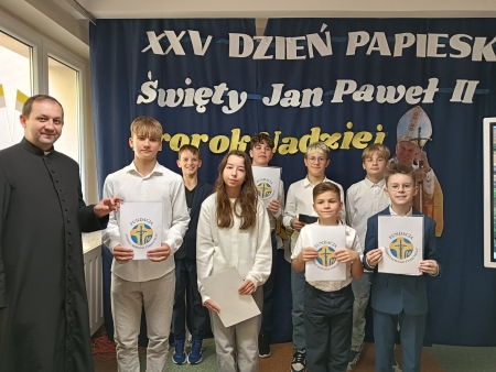 XXV Dzień Papieski w naszej szkole