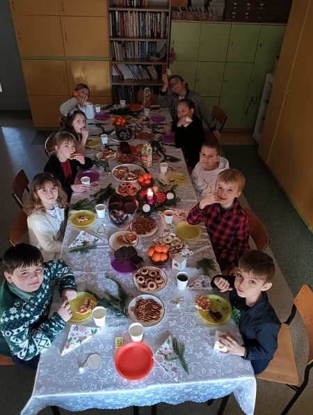 Wigilie klasowe w naszej szkole